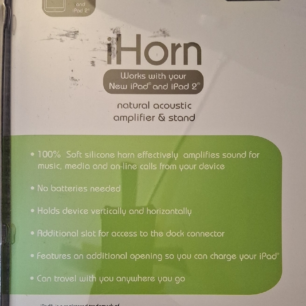 Accessory Collective iHorn Tablet Stand - Purple - Picture 5 of 8